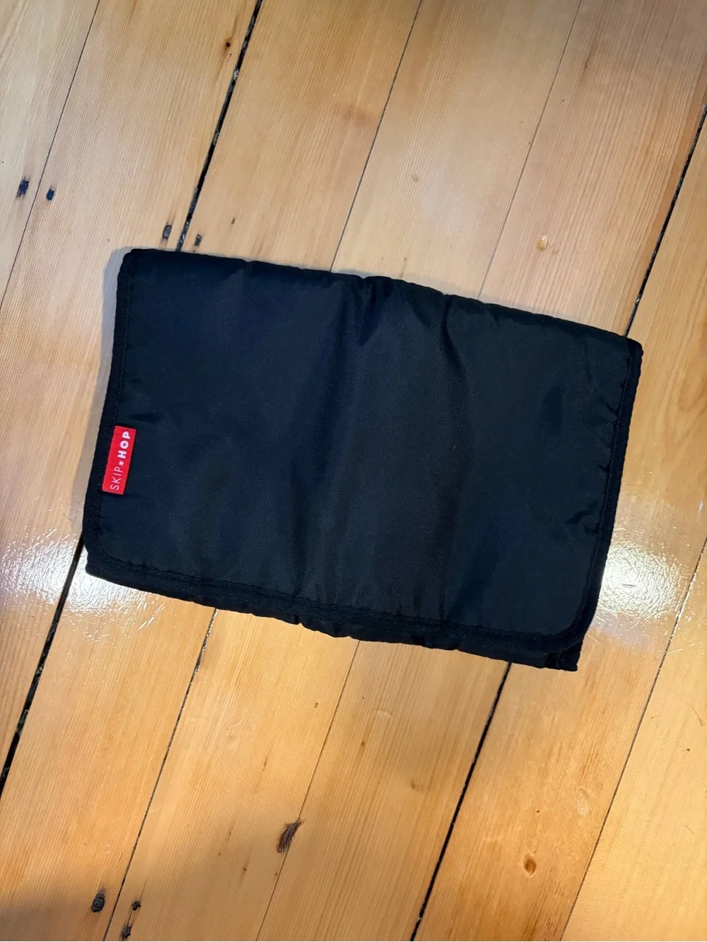 🍼Skip Hop ICONIC duo deluxe charcoal grey diaper Bag EUC w changing pad